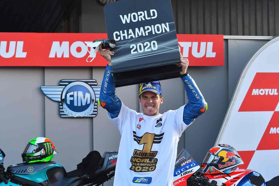 As imagens do título de Joan Mir na MotoGP