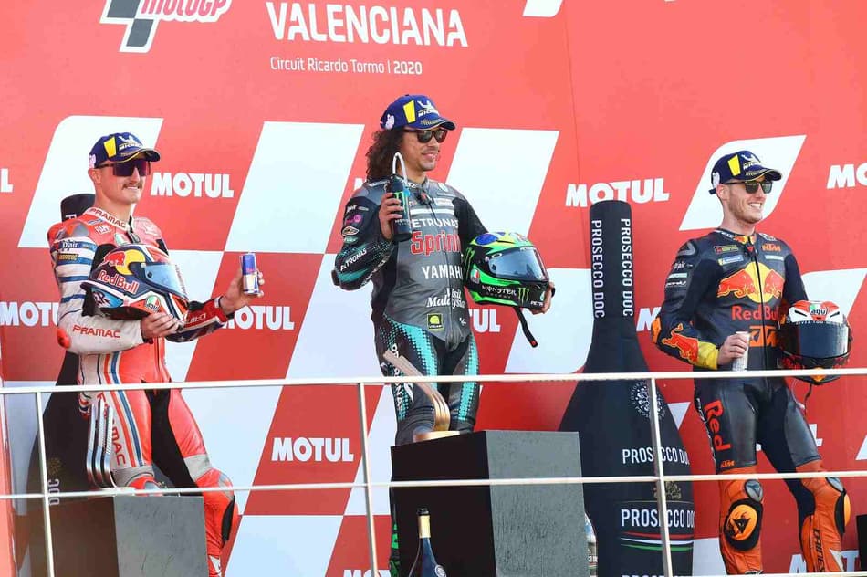 O domingo do GP da Comunidade Valenciana da MotoGP