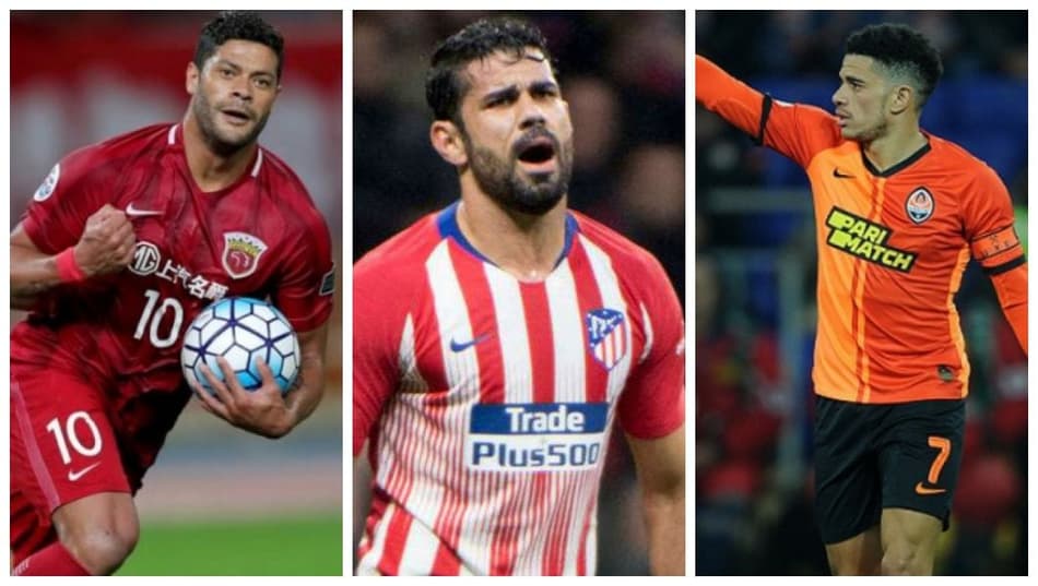 Hulk, Diego Costa… Veja bons atacantes que estão buscando novo time para 2021