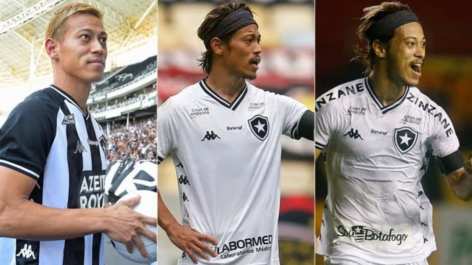 Da euforia ao lamento: Confira os melhores momentos da passagem de Honda pelo Botafogo