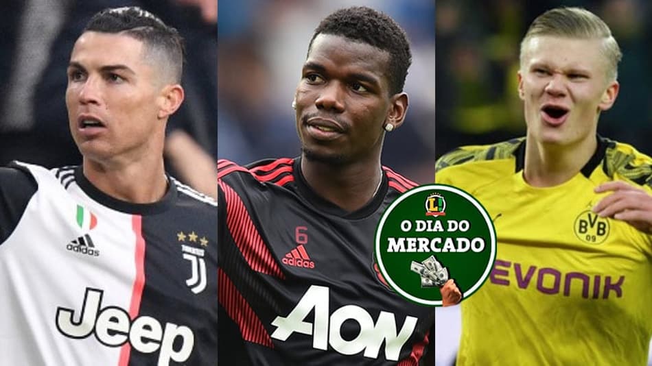 Troca de Cristiano Ronaldo por Pogba? Haaland pode disputar a Premier League… O Dia do Mercado