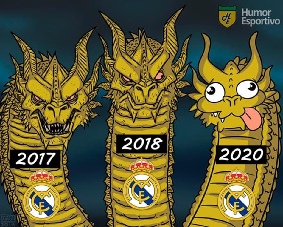 Real Madrid é alvo de memes após nova derrota para o Shakhtar Donetsk