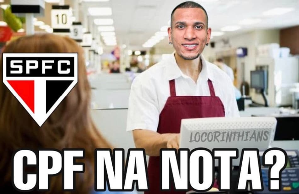 CPF na nota? Corintianos provocam São Paulo após clássico; veja memes