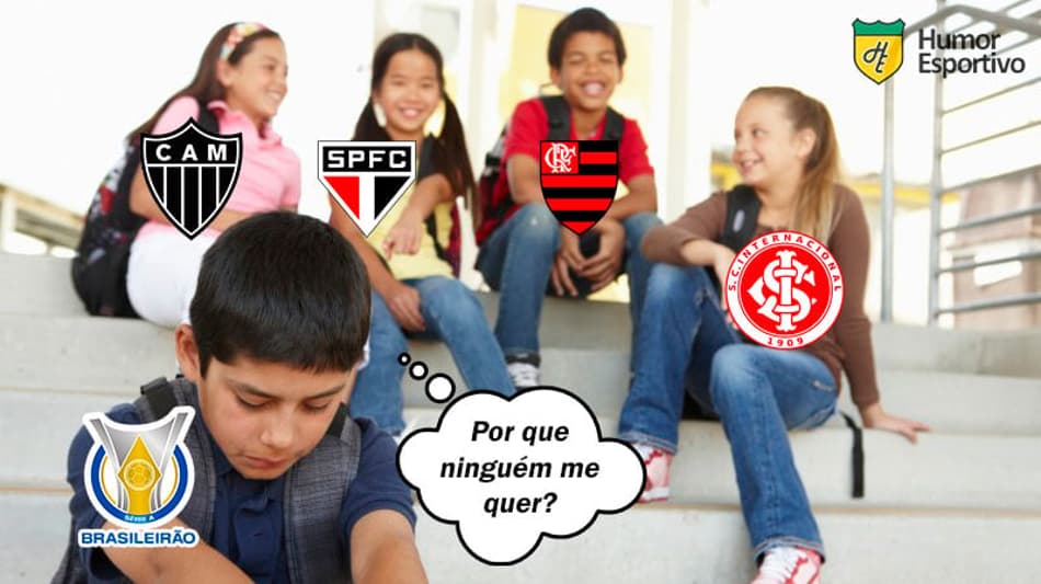Ninguém quer o Brasileirão! Tropeço de líderes inspira memes entre os torcedores