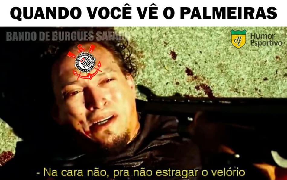 “Deu a lógica”! Palmeirenses zoam Corinthians após goleada no clássico; veja os memes