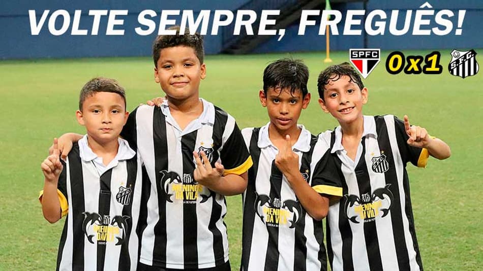 São Paulo sofre com memes após derrota para os “fraldinhas” do Santos