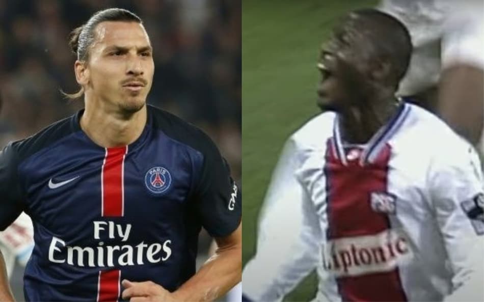 Zlatan Ibrahimovic e George Weah