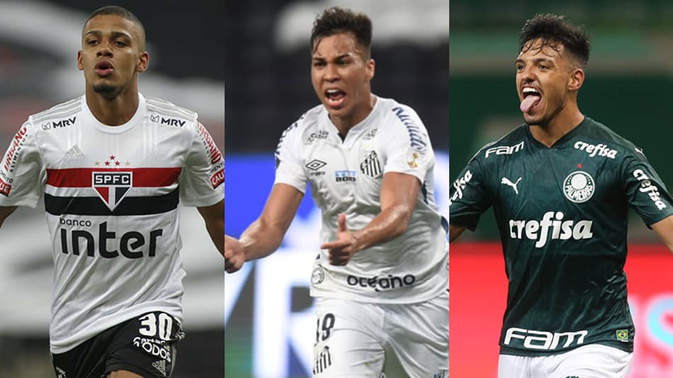 Garoto decidiu no Santos: veja 20 jovens que estão brilhando no Brasileirão e seu valor de mercado