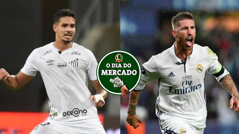 Santos vende Veríssimo, City de olho em Sergio Ramos e mais! Veja o Dia do Mercado