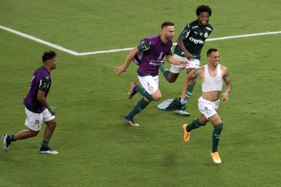 Palmeiras x Santos - Breno Lopes
