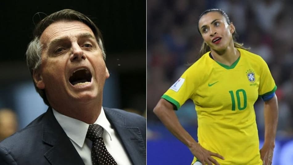 Marta respondeu Bolsonaro! Relembre esportistas que se manifestaram politicamente nos últimos tempos
