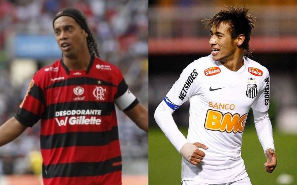 Ronaldinho Gaúcho e Neymar