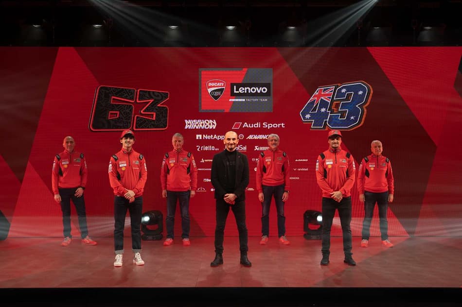Ducati apresenta GP21, moto para temporada 2021