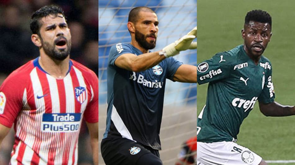 Cabem no seu time? Veja jogadores brasileiros sem clube