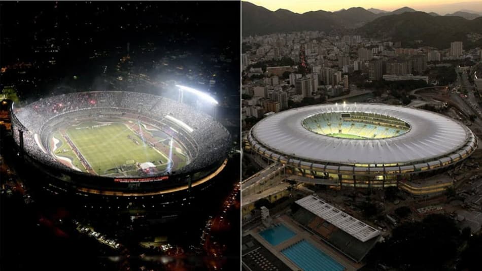 Montagem Maracana Morumbi