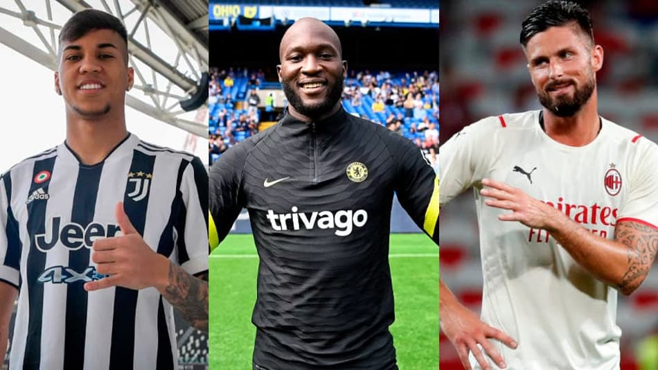 Vai começar o Campeonato Italiano com caras novas! Confira o vaivém do calcio