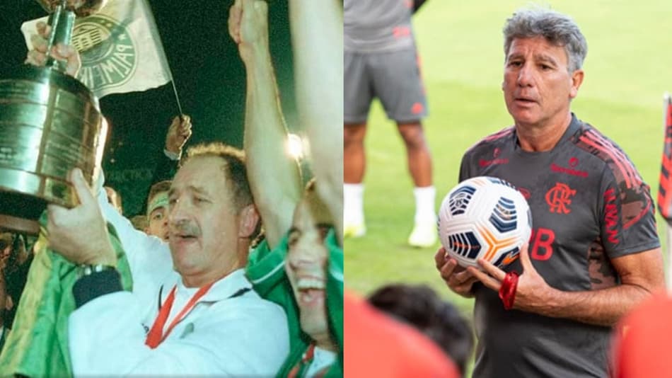 Renato Gaúcho igualou Felipão no topo: confira os técnicos brasileiros com mais semifinais de Libertadores