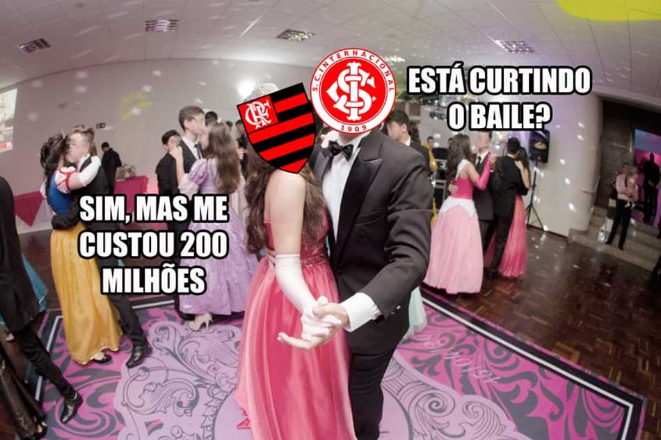 Zoações com o Flamengo bombam na web após baile do Internacional no Maraca; veja memes