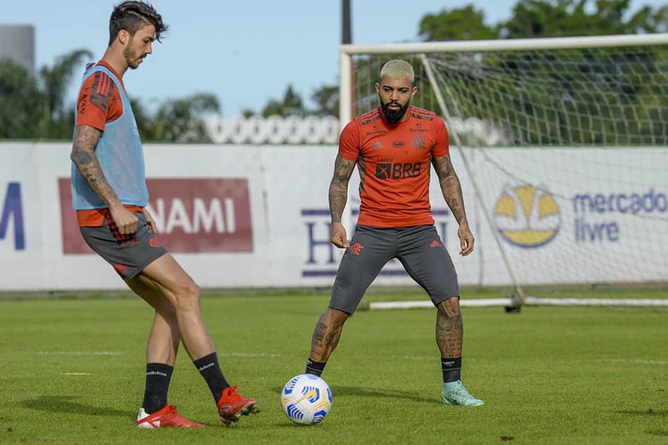Gustavo Henrique e Gabigol
