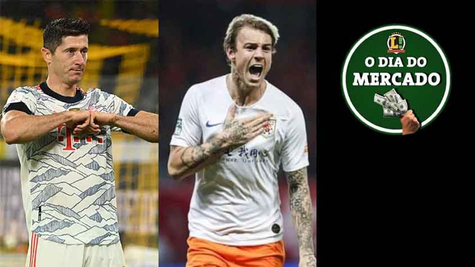 Lewandowski planeja mudar de clube, Corinthians se complica com Roger Guedes, Flamengo acerta chegada de meia… O Dia do Mercado