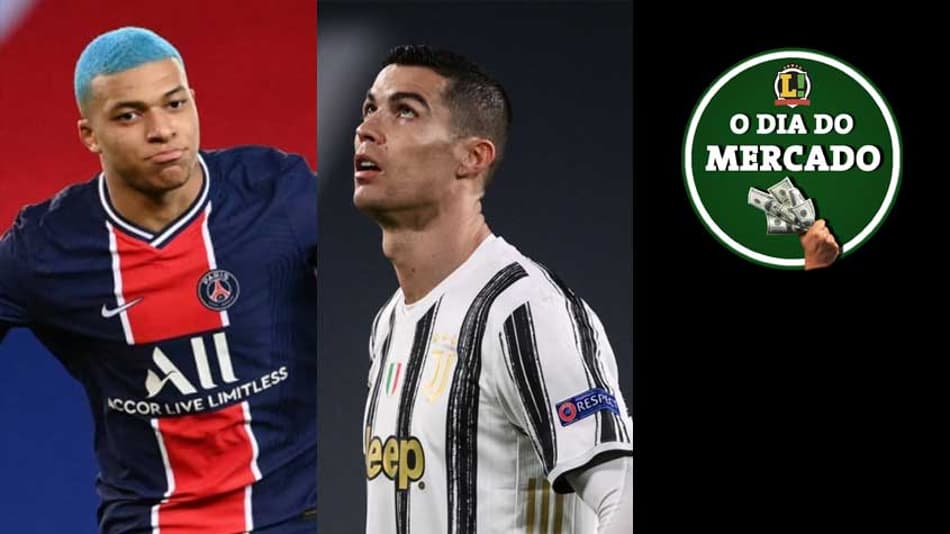 PSG rejeita proposta por Mbappé, CR7 pensa em retornar à Inglaterra, Flamengo recebe oferta por meia… O Dia do Mercado