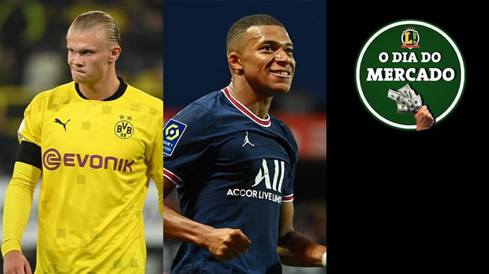 Plano do Real Madrid por Haaland e Mbappé, Fluminense demite Roger, Santos contrata atacantes… O Dia do Mercado