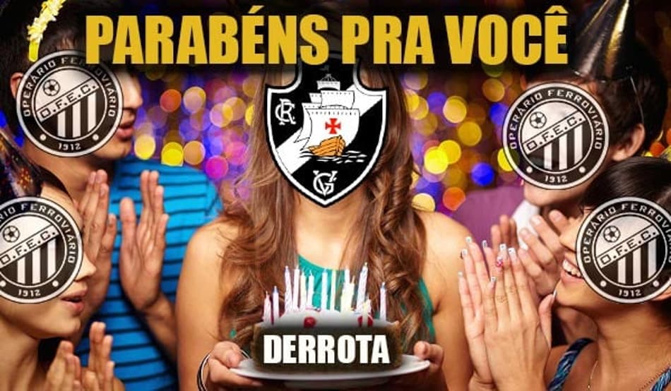 Aniversário do Vasco, festa dos rivais! Zoações com o clube bombam após derrota para o Operário