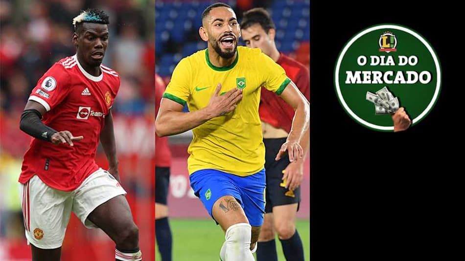 Pogba atrai o interesse do Real Madrid, Matheus Cunha entra na mira de clube espanhol, Flamengo fecha com Kenedy… O fim de semana do Mercado