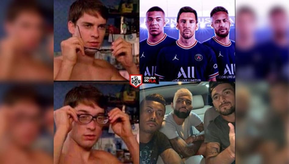 O “malvadão” voltou! Goleada do Flamengo sobre o Olimpia rende memes dos rubro-negros