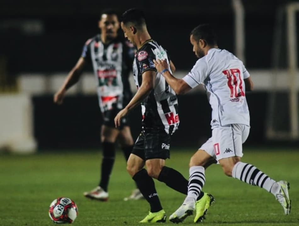 ATUAÇÕES: Vasco tem fraca atuação coletiva e decepciona no revés para o Operário-PR