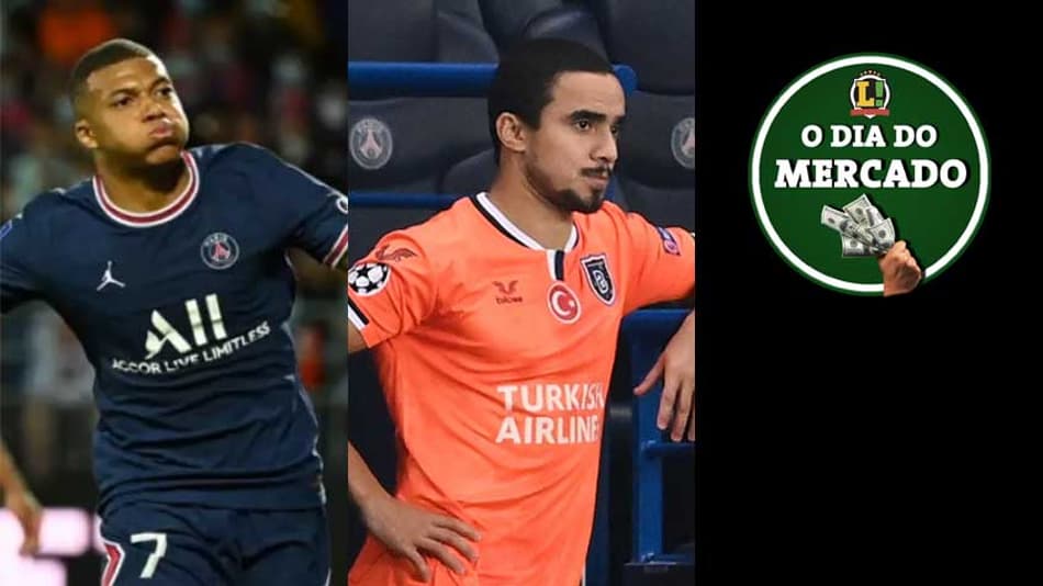 Benzema crava futuro de Mbappé, Botafogo em busca de solução por Rafael, Barcelona pode vender meia… O Dia do Mercado!