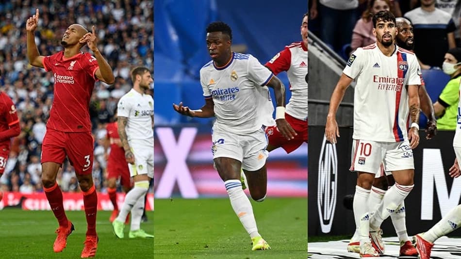 Veja os destaques brasileiros no fim de semana do futebol europeu
