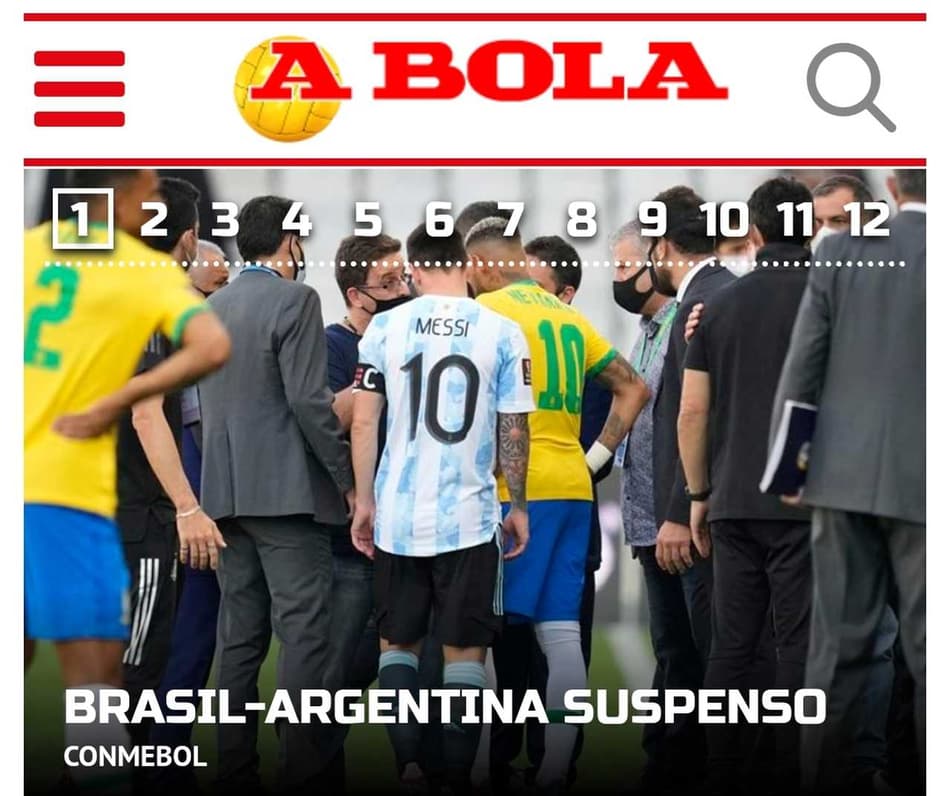 Brasil x Argentina - A Bola