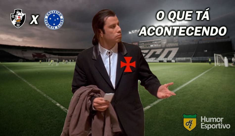 Gafe da Globo em transmissão de Vasco x Cruzeiro gera memes na web; confira