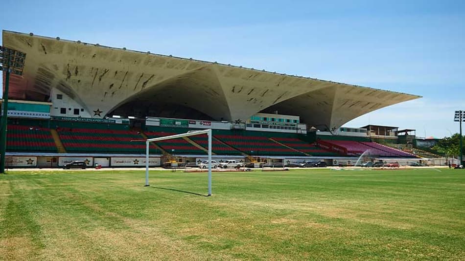 GALERIA: veja imagens atuais do Luso-Brasileiro, casa de Flamengo e Fluminense nos jogos iniciais do Carioca