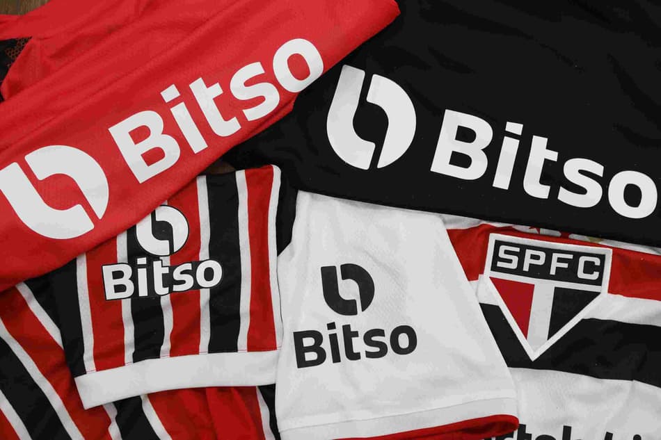 Bitso nas mangas! Veja como ficou o uniforme do São Paulo com a nova patrocinadora
