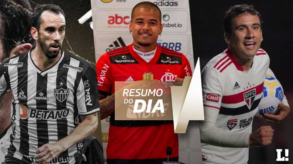Atlético anuncia Godín, Flamengo perde atacante, Pablo longe do Santos… O resumo do dia do Mercado!