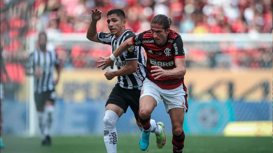 ATUAÇÕES: João Gomes e Filipe Luís são os melhores no vice do Flamengo na Supercopa