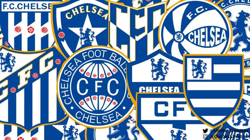 União contra o Palmeiras! Veja fusões de escudos de clubes brasileiros com o do Chelsea