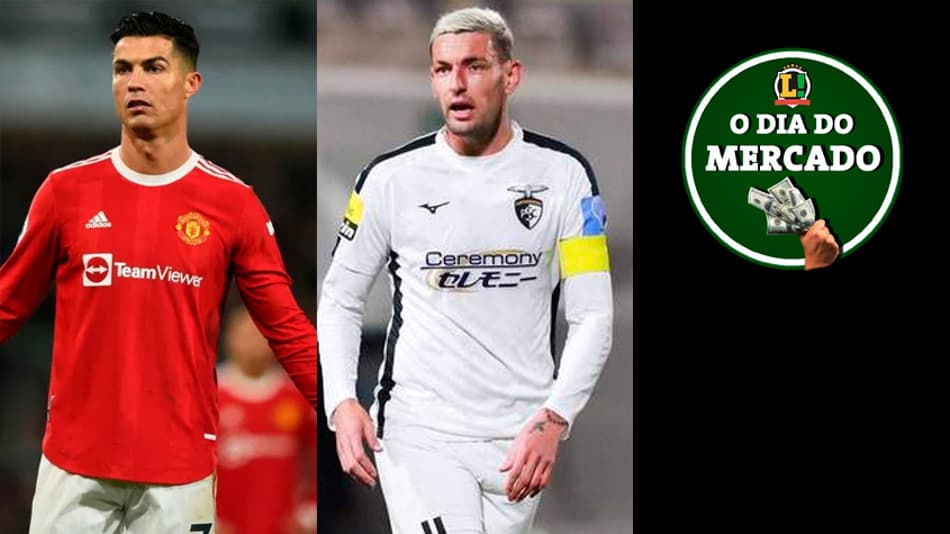 CR7 pode deixar o United por conta da idade, São Paulo fica longe de zagueiro, Di Maria pretende mudar de clube… O Dia do Mercado!