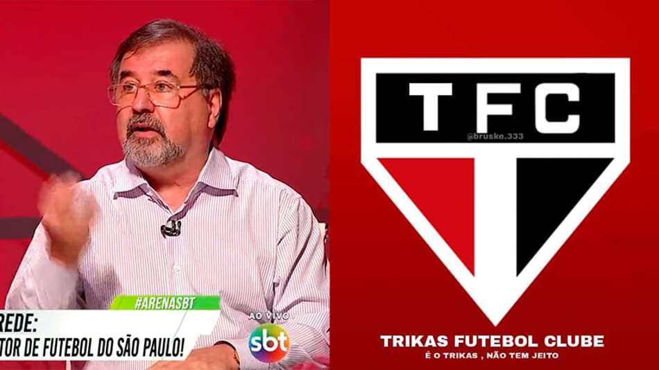 Ex-diretor do São Paulo “perdeu a linha” com o tema: veja as zoeiras com o apelido Trikas