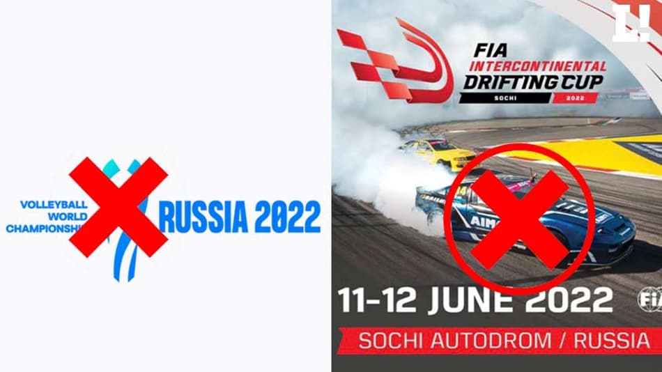 Guerra gera novas consequências para a Rússia na esfera esportiva; veja vetos e acordos cortados