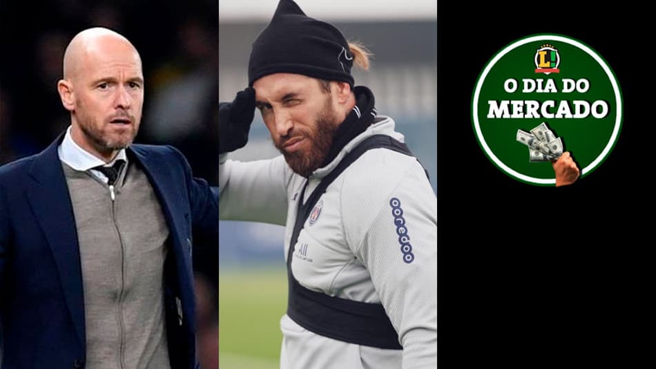 Manchester United acerta com novo técnico, Sergio Ramos fala sobre futuro, Fernandinho deixará o City… O Dia do Mercado!