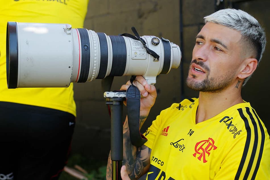 GALERIA: veja imagens do treino do Flamengo no Ninho do Urubu nesta sexta-feira