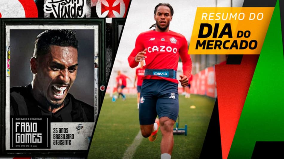 Fábio Gomes reforça o Vasco, PSG fecha com mais um jogador… O Dia do Mercado!