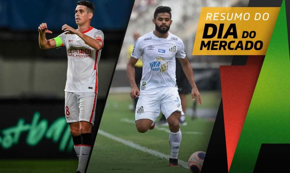 Oscar veste camisa de time brasileiro, Felipe Jonatan recebe proposta da Turquia, Bahia anuncia Goulart… O Dia do Mercado!
