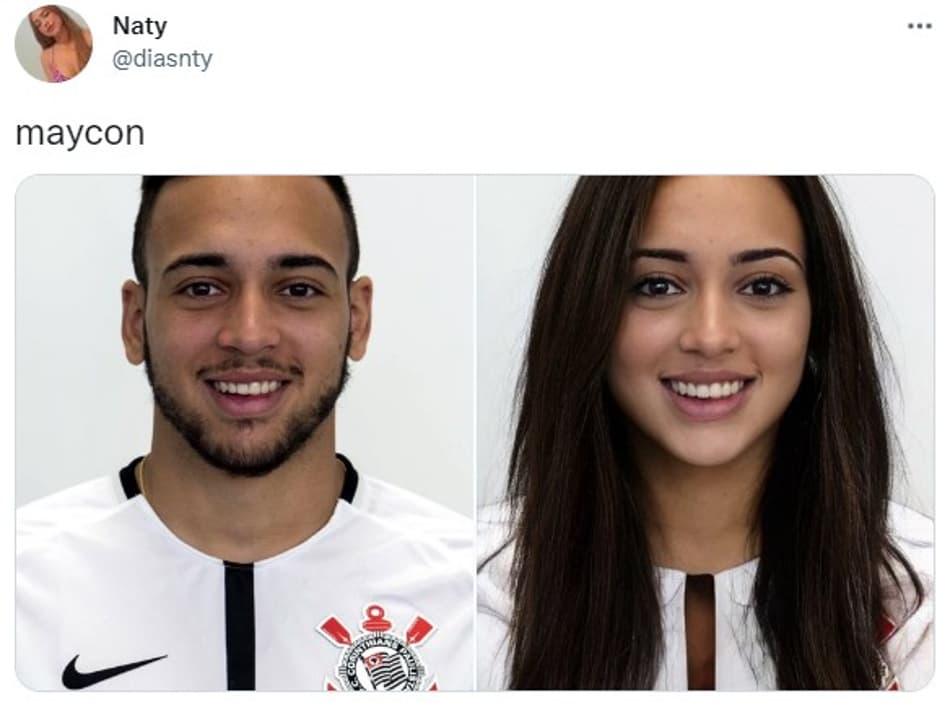 Jogadores do Corinthians se fossem mulheres