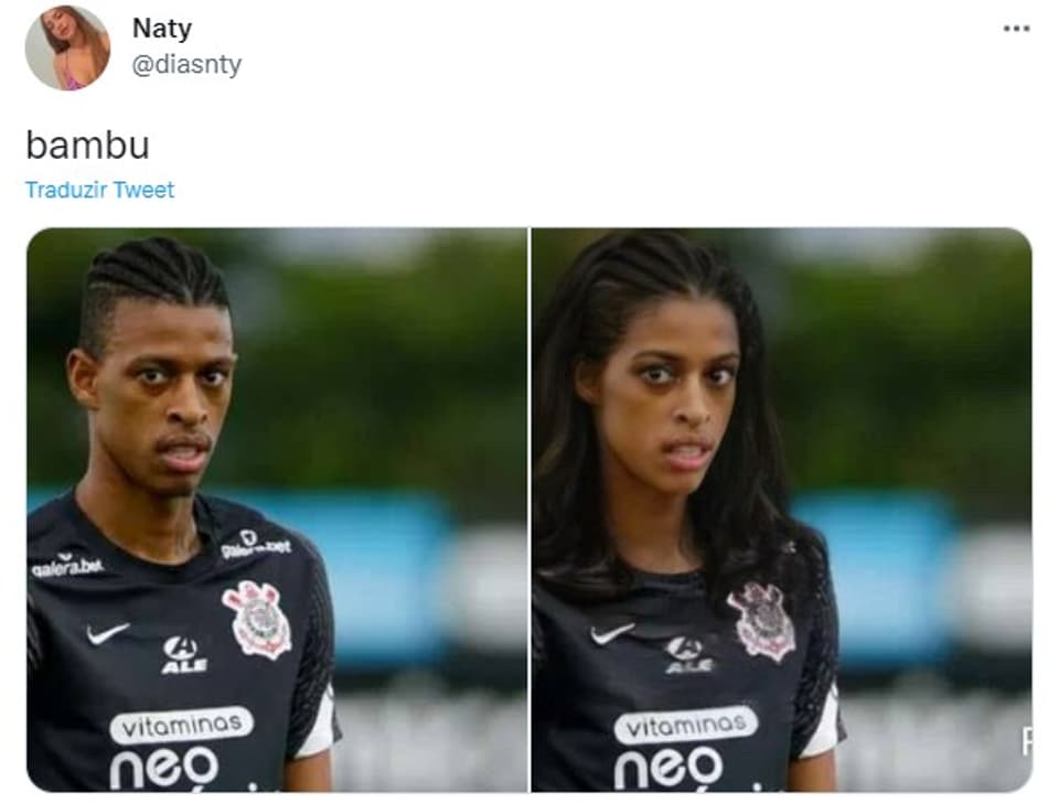Jogadores do Corinthians se fossem mulheres