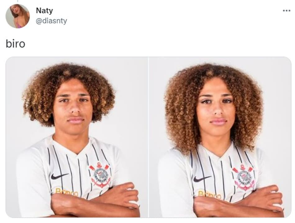 Jogadores do Corinthians se fossem mulheres