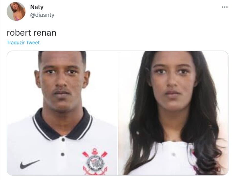 Jogadores do Corinthians se fossem mulheres